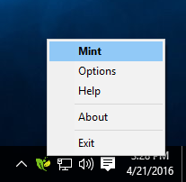 Mint task bar